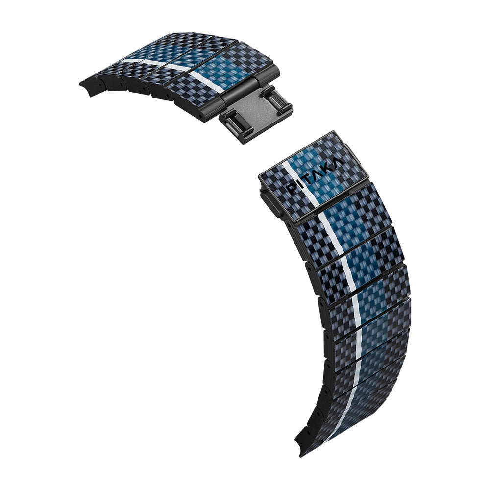 Pitaka Poetry of Things ChromaCarbon Serisi Tüm Apple Watch Modelleriyle Uyumlu Aramid Fiber ve Karbon Fiber Moon Universal Kordon Pitaka Poetry of Things ChromaCarbon Serisi Tüm Apple Watch Modelleriyle Uyumlu Aramid Fiber ve Karbon Fiber Moon Universal Kordon
